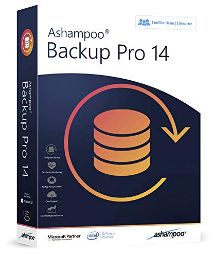 Backup Pro 14 - 3 USER - Datensicherung Programm für Windows 10, 8.1, 8, 7, Vista