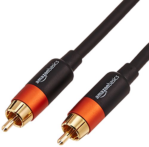 AmazonBasics - Digitales Audiokabel / Koaxialkabel, 1,2 m