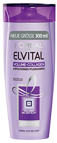 L'Oréal Paris Elvital Shampoo Volumen Collagen, 3er Pack (3 x 300 ml)
