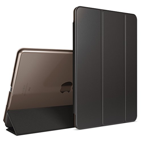 Apple iPad Air 1 Hülle Smart-Case von NICA, Ultra-Slim Cover Dünne Tablet Schutzhülle, Kunst-leder Hardcase Multi-Ständer Tasche, Display-Schutz & Backcover Flip-Case Klapphülle Sleeve - Schwarz