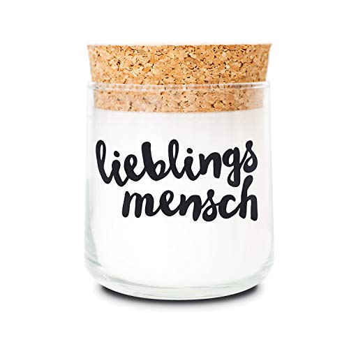 FEEL GOOD CANDLE  - Duftkerze (Lieblingsmensch, Vanille)