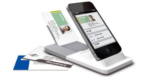 Penpower-WorldCard Link Pro Visitenkarten-Scanner für iPhone 4/4 s