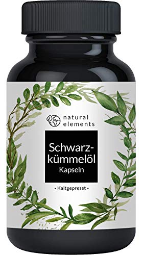 Schwarzkümmelöl - 400 Kapseln - Einführungspreis - 1000mg pro Tagesdosis - Ägyptisch, naturbelassen und kaltgepresst - Hergestellt in Deutschland