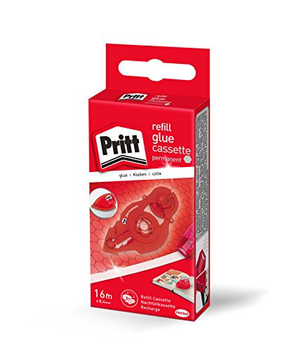 Pritt ZRXPH Kleberoller Refillkassette, permanent, Bandlänge: 16 m, Bandbreite 8.4 mm, 10 Stück