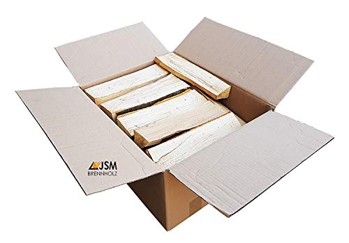 25kg Brennholz - 100% Buche, ofenfertig, Scheitlänge ca. 25 oder 33 cm - für Kamin, Ofen, Feuerschalen, Lagerfeuer - Buchenholz Kaminholz Feuerholz Grillholz (Scheitlänge ca. 33 cm)