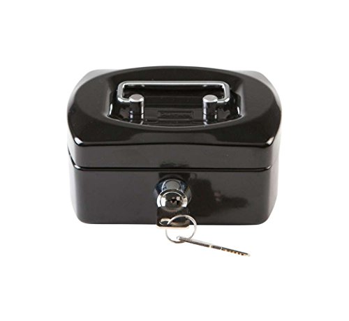 Idena  - Geldkassette Mini, 125 x 95 x 60 mm, Schwarz