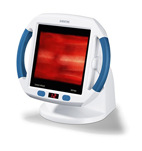 Sanitas SIL 45 Infrarot-Wärmestrahler (Verspannungen, Infrarotlampe für die Behandlung von Erkältungen)