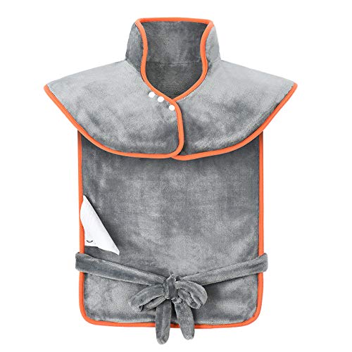 OMORC Heizkissen für Nacken, Schulter und Rücken Wärmekissen mit 3 Temperaturstufen schneller Heiztechnologie und 90 Min Abschaltautomatik Maschinenwaschbar ca. 65 x 85 cm