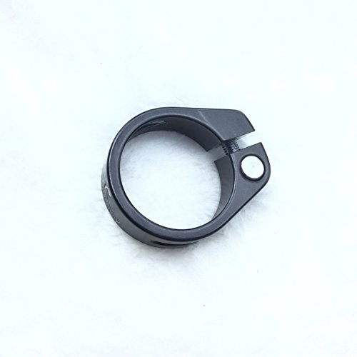 CarbonEnmy Alu Fahrrad Sattelklemme Schraube Sattelklemme Saddle clamp 34,9 mm (Schwarz)