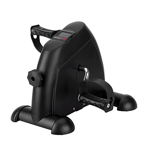 Mini Bike Heimtrainer Bewegungstrainer Arm- und Beintrainer Pedaltrainer für Senioren und Junge mit LCD-Monitor Einstellbarer Widerstand