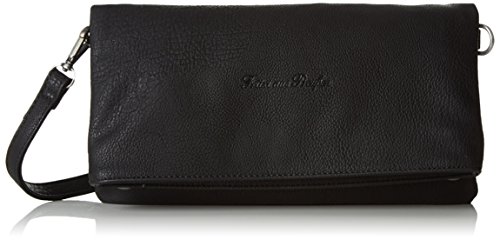 Fritzi Aus Preussen Damen Ronja Clas Umhängetaschen, Schwarz (Black-Be), 30x15x3 cm
