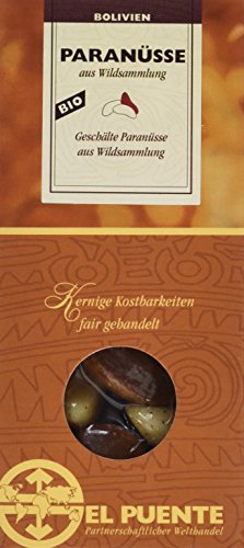 El Puente Paranüsse geschält, 5er Pack (5 x 250 g) - Bio