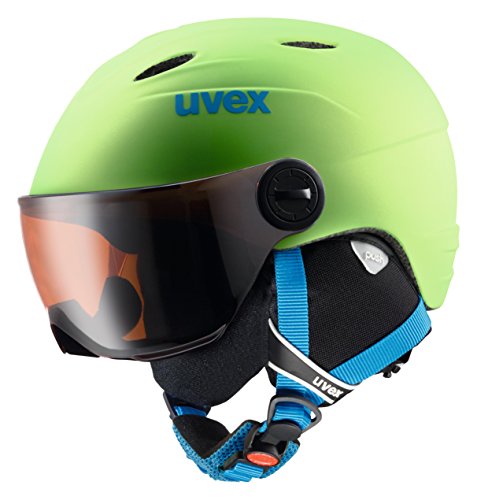 uvex Kinder Junior Visor Pro Skihelm