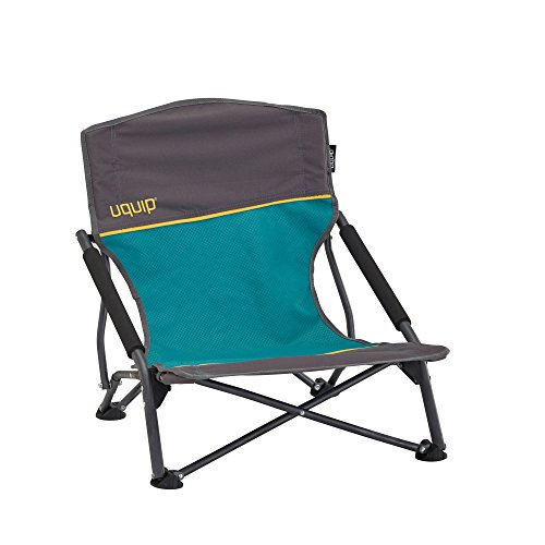Uquip Strandstuhl Sandy - Bequemer Klappstuhl mit Traglast bis 120 kg (17x17x65cm)