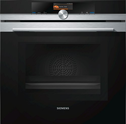 Siemens iQ700 Einbau-Elektro-Backofen mit Mikrowelle HM676G0S6 / Edelstahl / A+ / activeClean Selbstreinigungs-Automatik / varioSpeed / cookControl Plus vollautomatisches Braten