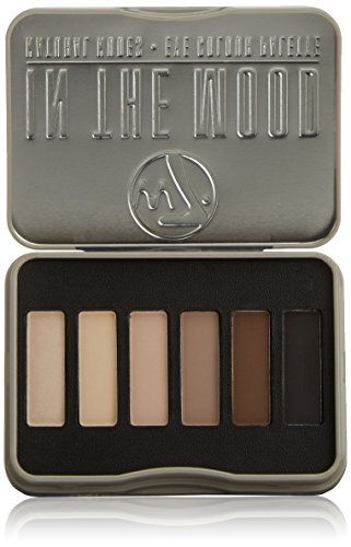 w7 In the Mood natural nudes eye shadow palette - Make up palette mit 6 pigmentierten leuchtenden lidschatten