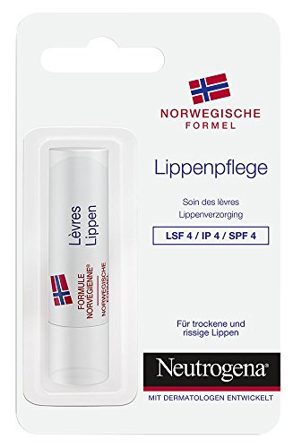 Neutrogena Norwegische Formel Lippenpflege LSF4, 1er Pack (1 x 4,8 g)