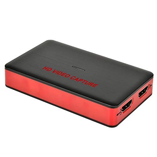 USB 3.0 HD Video Capture Karte Full HD 1080P 60FPS Live-Streaming-Videorekorder-Konverter-Box für Windows 10, Linux, OS X auf Xbox 360 & One / PS3 PS4