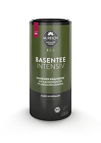 M. Reich BasenTee, intensiv - 30 Beutel - Basischer Bio-Kräutertee mit 8 Zutaten - ideal für basische Ernährung und Detox-Kuren