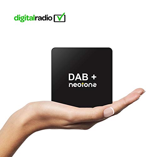 NEOTONE DRB-100X DAB+ Empfänger | Digital Audio Broadcasting | DAB+ Antenne für Autoradio | USB Anschluss | Deutsche Bedienungsanleitung | 3m Kabellänge | Universell |