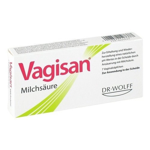 Vagisan Milchsäure Vaginalzäpfchen, 7 St.