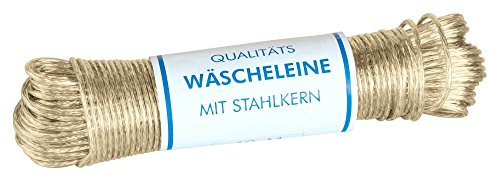 Wäscheleine mit Vollstahleinlage, 50 m