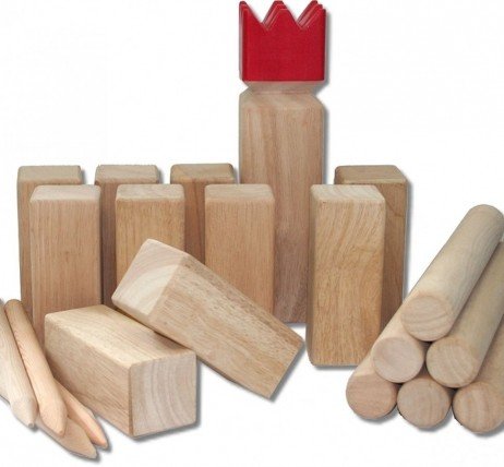 SONDERAKTION!!! Wikingerspiel - EMPIRE Kubb - 'ERIK DER ROTE' aus Birkenholz!!! NEU & OVP