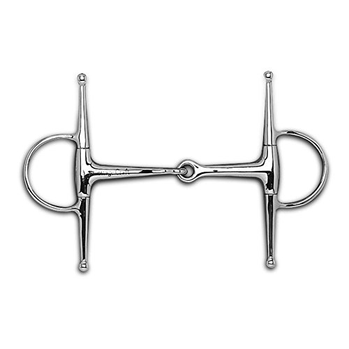 Cottage Craft Einfach gebrochene Schenkeltrense (150 mm) (Silber)