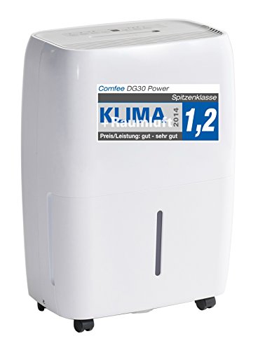 Comfee Luftentfeuchter/Bautrockner/Luftreiniger DG-30 Power 2in1/3 Jahre Garantie, 30 Liter, Raumgröße ca. 72m²/180m³