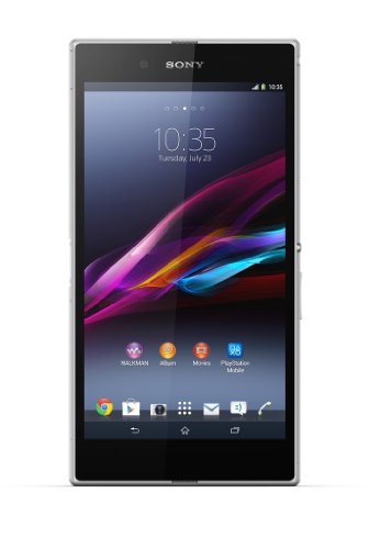 Sony Xperia Z Ultra Smartphone (16,3 cm (6,4 Zoll) Full-HD-TRILUMINOS-Display mit X-Reality, 8 Megapixel Kamera, 2,2GHz, Quad-Core, Snapdragon 800, 2GB RAM, IP55/IP58-Zertifizierung, Android 4.2) weiß