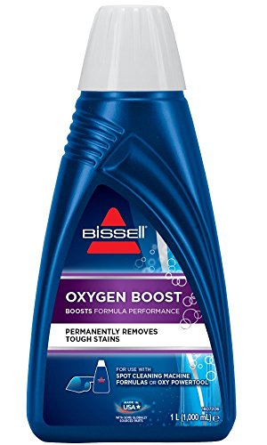 Bissell 1134N Oxygen Boost Reinigungsmittel für alle Fleckenreinigungsgeräte, geeignet für SpotClean/SpotClean Pro, 1 x 1 Liter