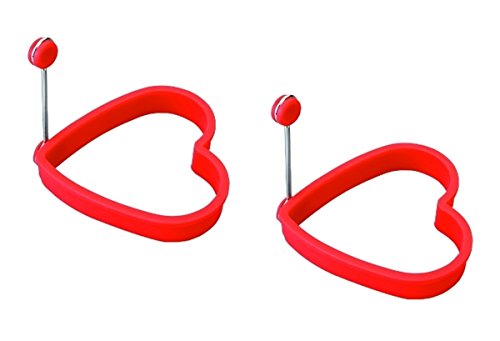 Eierring Bratring Silikon Herz - 2 Stück