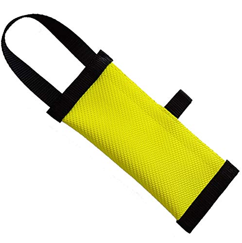 Dog24  Hunde-Futterdummy/Trainingsdummy/Feuerwehrschlauch/Apportier-Tasche für Leckerlies/Futterbeutel/Leckerlie-Beutel/Apportier-Spielzeug/schwimmfähig/Preydummy/Snack Dummy (XL (27cm))