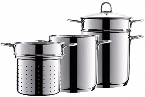 Style'n Cook Pastatopf 18/10 Edelstahl Topf inkl. Gemüseeinsatz