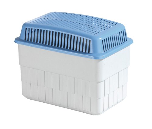 Wenko 5410010100 Feuchtigkeitskiller 1 kg - Raumentfeuchter, 24 x 16 x 15 cm, weiß
