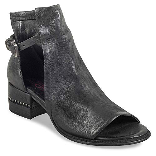 AS98 | Airstep | Schaftsandalette - schwarz | Nero, Farbe:schwarz, Größe:39