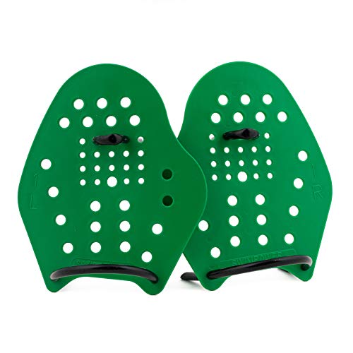 Sport Thieme 'Swim-Power Hand-Paddles | Schwimm-Paddel für Wettkampf und Schwimmtraining | Ergo-Form, Unzerbrechlich, Formstabil | Versch. Größen/Farben | Deutsche Markenqualität