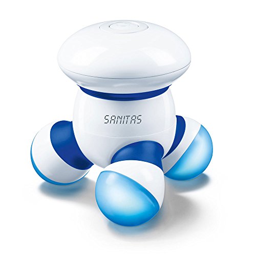 Sanitas SMG 11 Mini-Massager - Vibrationsmassage Zuhause und unterwegs, für Rücken, Nacken, Arme, Beine