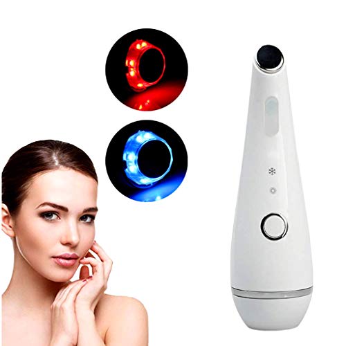 AMINSHAP Gesichtsmassage-Tool Tragbares Elektrisches Ultraschall-Ionen-Gesichtsmassagegerät Tiefes Sauberes Heißes Und Kaltes Schönheitsinstrument Poren Verkleinern Iontophorese, Heiße Abkühlung