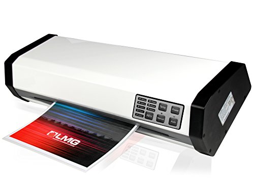 LMG | Vollautomatisches Profi Laminiergerät bis A3 - 50 Sek Aufwärmzeit - Premium Hochleistungs-Laminator mit 4 Rollen, Bis 2x 250 MIC - Kaltlaminieren möglich - Für unglaubliche 1000 mm / Minute