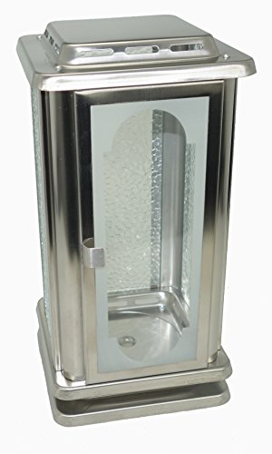 Grablampe aus gebürstetem Edelstahl