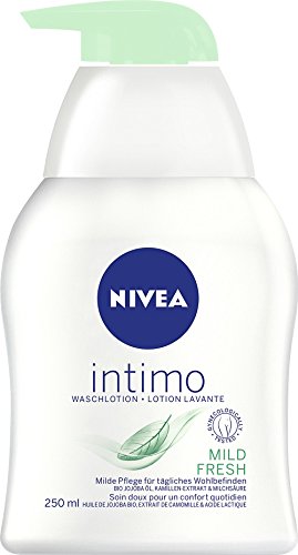 Nivea Intimo Mild Fresh Waschlotion für den Intimbereich, 4er Pack (4 x 250 ml)