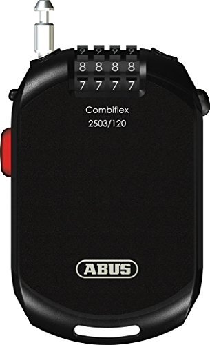 Abus  Kabelschloss Combiflex 2503, black, 120 cm, 72501-2