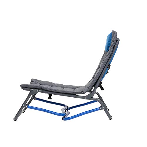 Qeedo Strandstuhl Johnny Flex, Klappstuhl, Campingstuhl, Beachstuhl, bis 130 kg belastbar, Stahl, Stabil, Flexibel, Universell Verstellbar