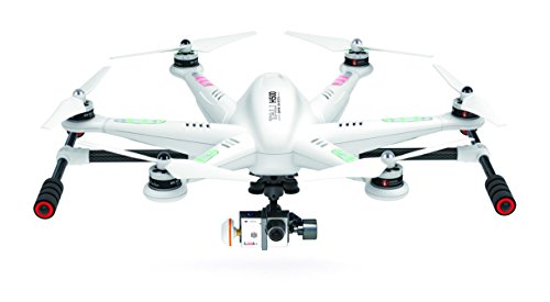 Walkera 25161 - Tali H500 Hexacopter FPV 3D Gimbal Devo12E mit HD Cam, weiß