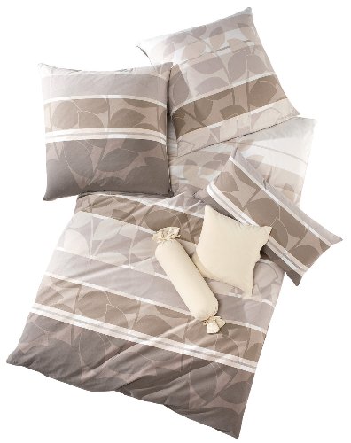 Schlafgut Bettwäsche Single-Jersey nerz Größe 135x200 cm (80x80 cm)