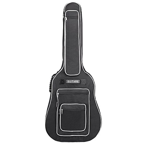 MVPOWER Gitarrentasche Gitarrenhülle wasserdichte Oxford Gitarren Bag Schulter Rucksack 41 zoll