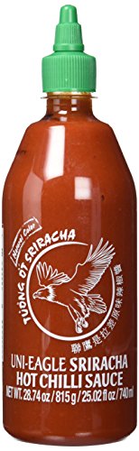 Uni-Eagle Chilisauce, Sriracha, scharf, 815g, 2er Pack (2 x 815 g Packung)