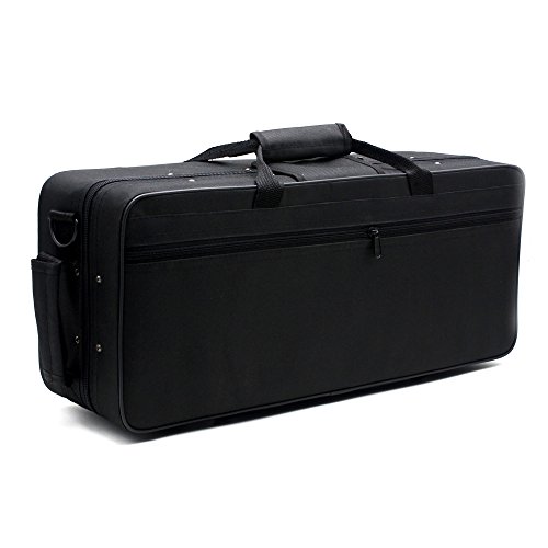 Andoer 600D Wasserdicht Gig Tasche Kasten Rucksack Oxford Tuch für Trompete mit verstellbaren Doppel Schultergurt Tasche  Schaum Baumwolle Gepolsterter