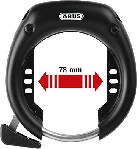 Abus_1 Rahmenschloss Shield 5650L NR Schwarz Fahrradschloss 78 mm